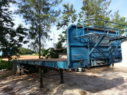 ขายหาง พื้นเรียบ สามมิต. 3 เพลา แท้. ปี 55 สนใจติดต่อ 081 - 6079515 ขายหาง พื้นเรียบ สามมิต. 3 เพลา แท้. ปี 55 สนใจติดต่อ 081 - 6079515