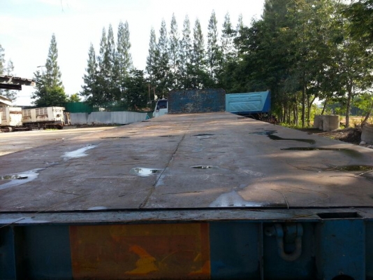 ขายหาง พื้นเรียบ สามมิต. 3 เพลา แท้. ปี 55 สนใจติดต่อ 081 - 6079515 ขายหาง พื้นเรียบ สามมิต. 3 เพลา แท้. ปี 55 สนใจติดต่อ 081 - 6079515