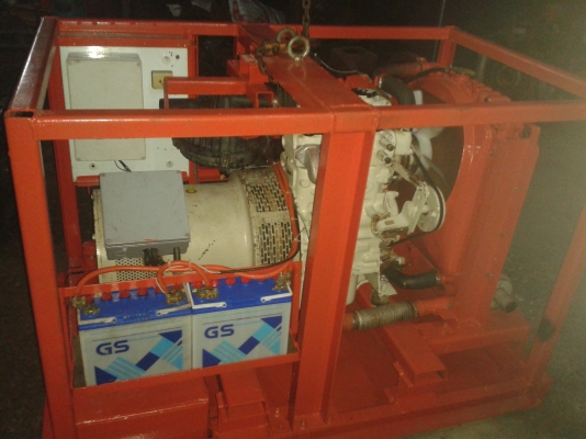 ขายเครื่องปั่นไฟ 16 kva ไดมิตซูเซตนอก