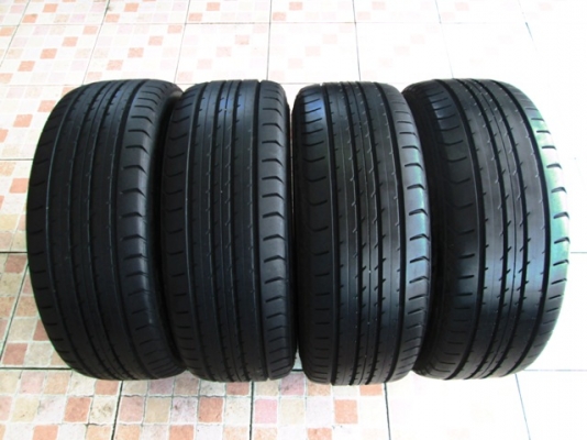 ขายยาง DUNLOP 195-45-16 ดอกสวย (1ชุด)