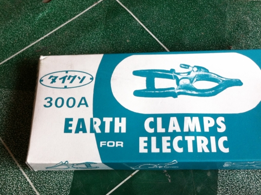 คีมจับสายกาวล์ ของเครื่องเชื่อมไฟฟ้า EARTH CLAMPS ขนาด 300 A.