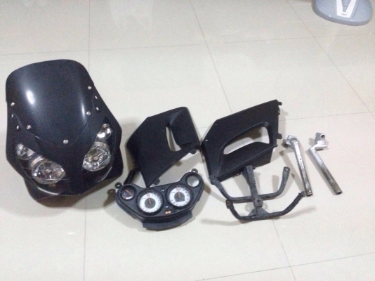 Cbr150 คาร์บู ขายหรือแลก แต่งแนว naked พร้อม อะไหร่เดิม
