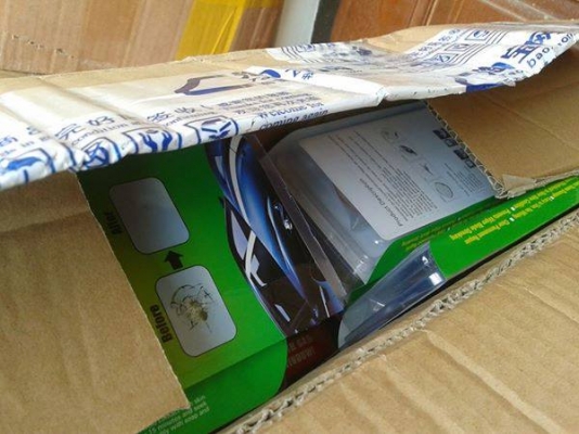 ชุดซ่อมกระจกกันร้าว โดนหินดีดใส่