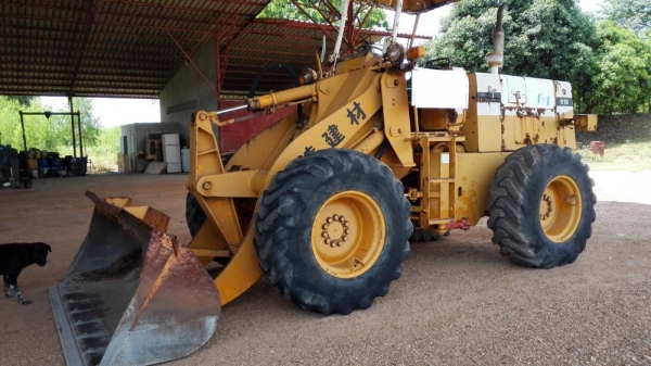 Komatsu 510 เก่านอกเก่าจอด เครื่องแห้งแรงไม่ตกสวยเต็ม