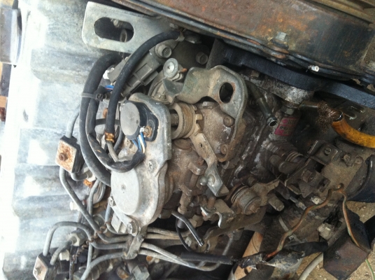 เครื่องพร้อมเกียร์ นิสสัน Ldทู ฝาเรียบ turbo แท้