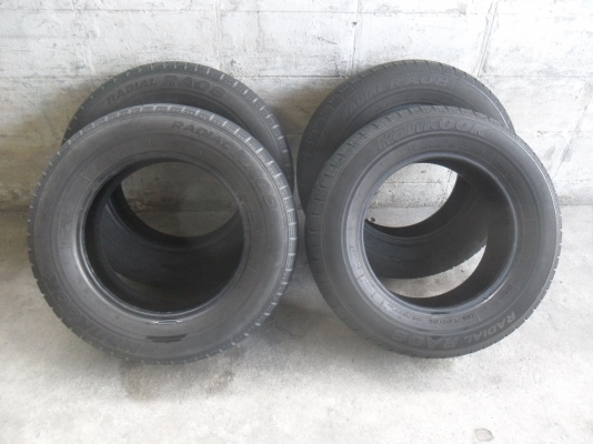 ยาง Hankok 215/70R16ปี11 สวยๆ 4 เส้น ราคา 3000 บาท
