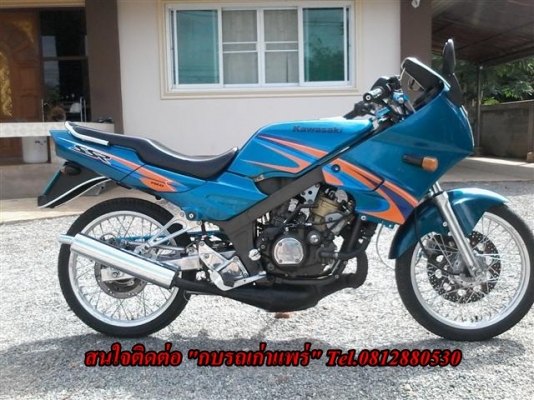 ขาย KR150 รถแปลงเอกสารพร้อมโอนภาษีขาด 2 ปี เครื่องดีวาล์วเปิดระบบไฟออกแต่แบตอ่อนล้อ Did Japan ทะเบียนตอง ขาย 11500 บาท