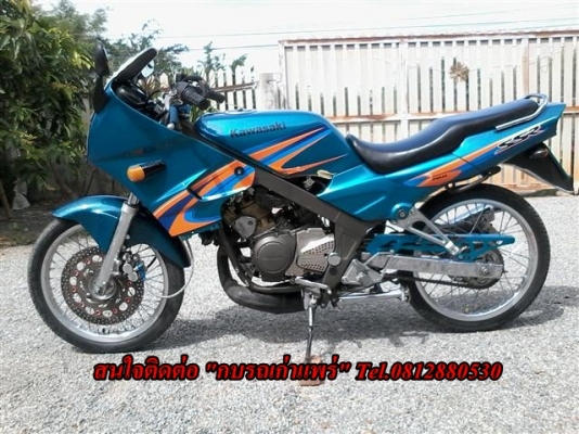 ขาย KR150 รถแปลงเอกสารพร้อมโอนภาษีขาด 2 ปี เครื่องดีวาล์วเปิดระบบไฟออกแต่แบตอ่อนล้อ Did Japan ทะเบียนตอง ขาย 11500 บาท