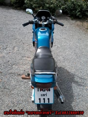 ขาย KR150 รถแปลงเอกสารพร้อมโอนภาษีขาด 2 ปี เครื่องดีวาล์วเปิดระบบไฟออกแต่แบตอ่อนล้อ Did Japan ทะเบียนตอง ขาย 11500 บาท