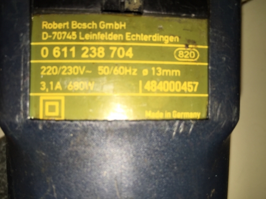 ขายสว่านโรตารี่3ระบบยี่ห้อBOSCHเยอรมันรุ่นเก่าแท้ๆพร้อมใช้งานได้ดีทุกระบบครับ