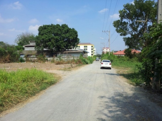 ขายที่ดิน 1 ไร่ ถมแล้ว ลำลูกกา เข้าทางซอยรวมสุข 1