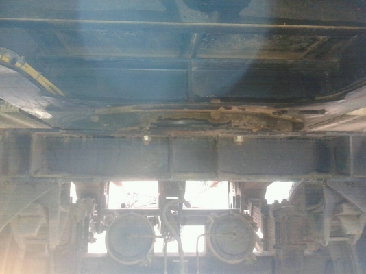 ขายลูกพ่วง3คานไม่ดั้มยาว7.20เมตร กระบะเหล็ก ปี53