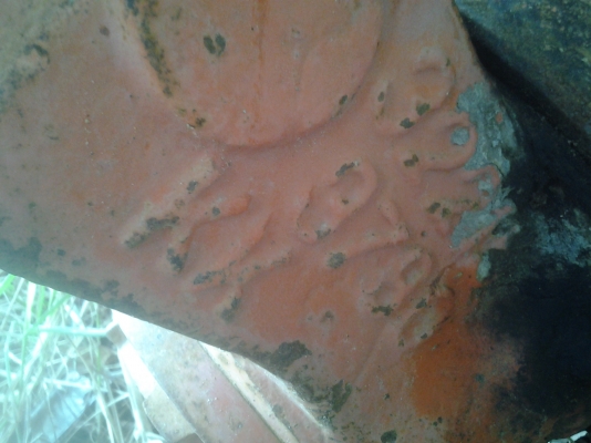 ขายตามสภาพพาน3ใบ24ของยีห้อKKติดมากับรถไถ60แรงไม่มีคันท้าย