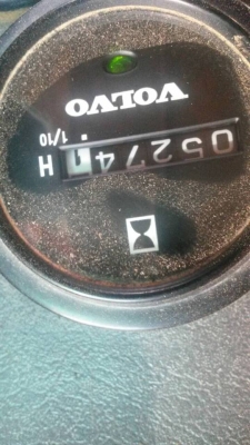 รถแบคโฮ VOLVO EC210B เลขชั่วโมง 5,000 ชม.