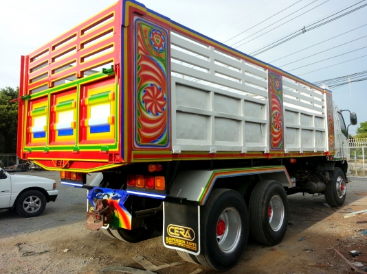 ขายด่วนไอ้หลงFUSO FN527 TD3XXX 2 เพลา เครื่อง6D16 (เพลาบุ๋ม )