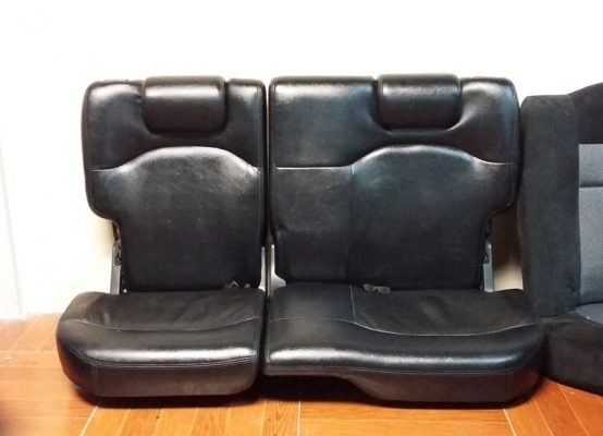 เบาะ-แผงประตู"หนังดำ,Honda Jazz GE ปี08-14 ครบชุด 8,000