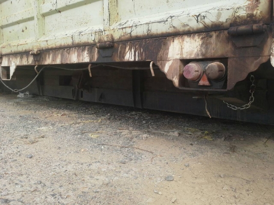 ขายกะบะดั้ม10 ล้อสภาพดี ชุดยกครบ ทรงสวย 80\% คัชชีกว้าง88 ซม กะบะยาว6เมตร กว้าง245ซม.