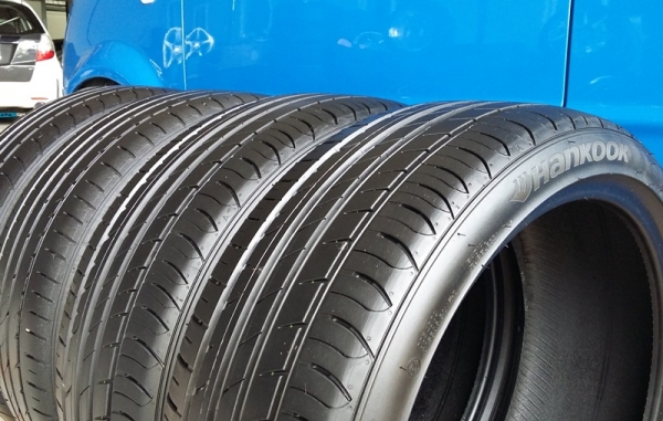 ยาง,215-40-18 HANKOOK PRIME2 ปี14+ปี13 สี่เส้น 7,500