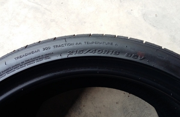 ยาง,215-40-18 HANKOOK PRIME2 ปี14+ปี13 สี่เส้น 7,500