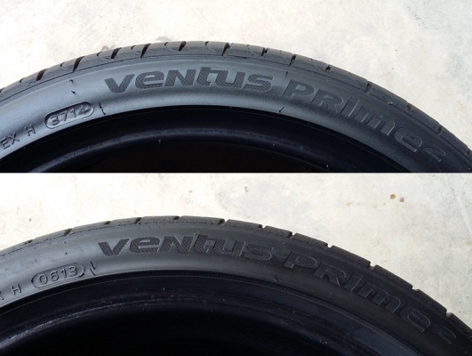 ยาง,215-40-18 HANKOOK PRIME2 ปี14+ปี13 สี่เส้น 7,500