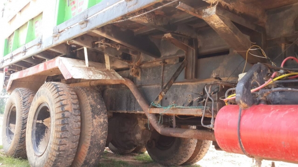 ขายดาว์นไอ้หลง MAสองเพลาดั้ม สภาพพร้อมใช้งานสุดมีระบบลากลูกโทร0843923995