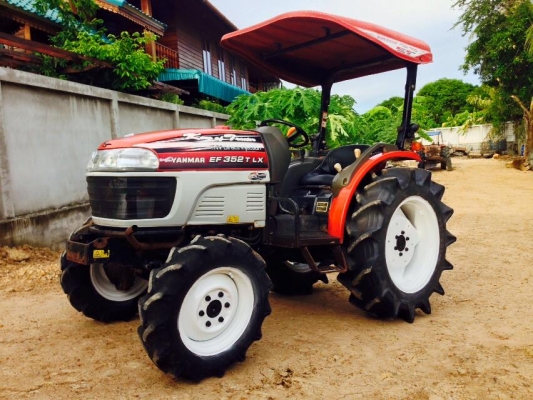 ยันร์ม่า EF352T LX 4 WD  2  เพลา พร้อมตัดหญ้า 1.10 เมตรใหม่ทำงาน 931 ชั่วโมง