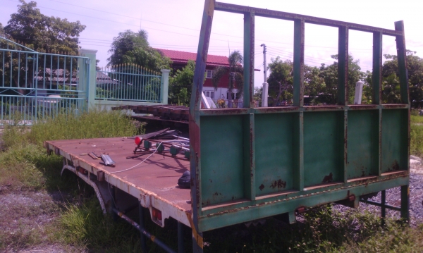 กระบะ 10 ล้อ พื้นเรียบ ยาว 5.50 เมตร