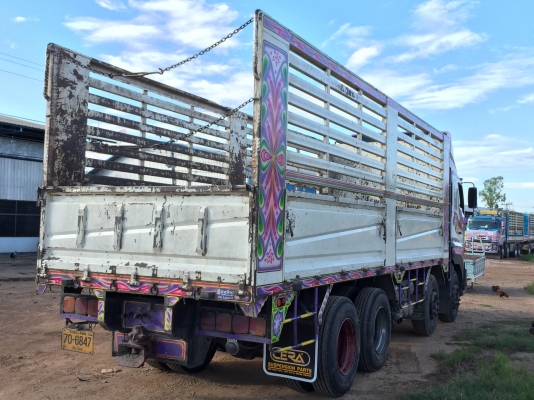 แสงฟ้าเต้นรถ///ขาย2เพลา12ล้อ Hinoซีรี่700 ปี54 เครื่อง E13TCM ยางใหม่12เส้น แสงฟ้าเต้นรถ///ขาย2เพลา12ล้อ Hinoซีรี่700 ปี54 เครื่อง E13TCM ยางใหม่12เส้น