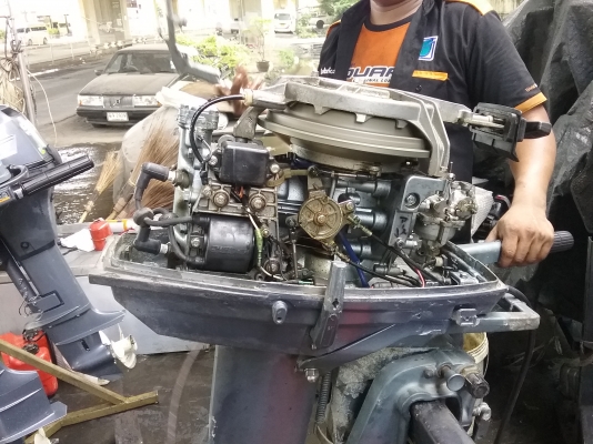 เครื่องเรือ yamaha 30hp เก่าญี่ปุ่น