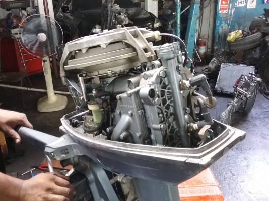 เครื่องเรือ yamaha 30hp เก่าญี่ปุ่น