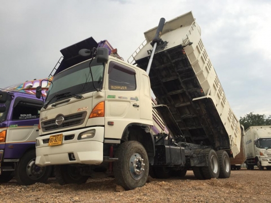 ขาย10ล้อดั้มพ์ HINO 380แรงม้า /จดปี56 พร้อมใช้งาน
