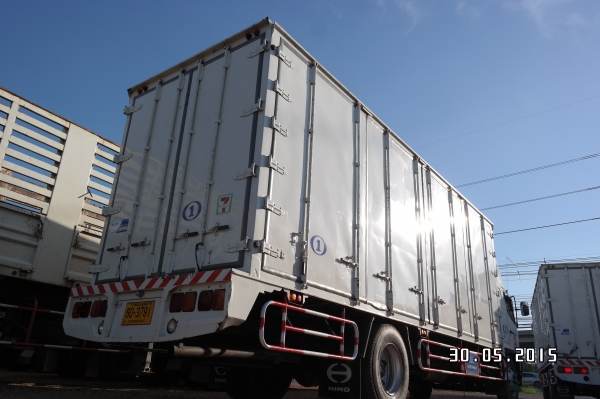 ขาย6ล้อตู้แห้ง10บาน ยาว 7.50 เมตร HINO FG8J / 212แรงม้า /ปี55 ขาย6ล้อตู้แห้ง10บาน ยาว 7.50 เมตร HINO FG8J / 212แรงม้า /ปี55