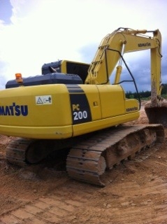 แม็กโฮลมือสอง, Komatsu PC200-8 ทำงาน 1x,xxx ชม.