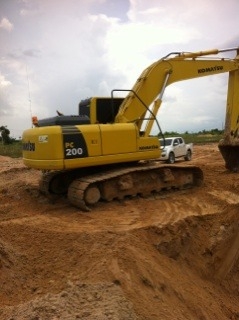 แม็กโฮลมือสอง, Komatsu PC200-8 ทำงาน 1x,xxx ชม.