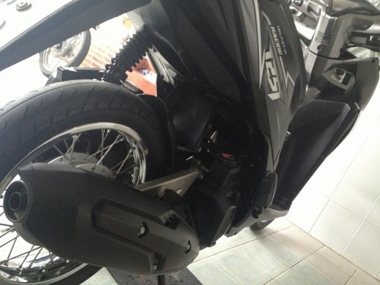 Click125i ตัวรองTop รุ่นRacing สีดำด้าน ปี56 (ของแถม 4 รายการ)