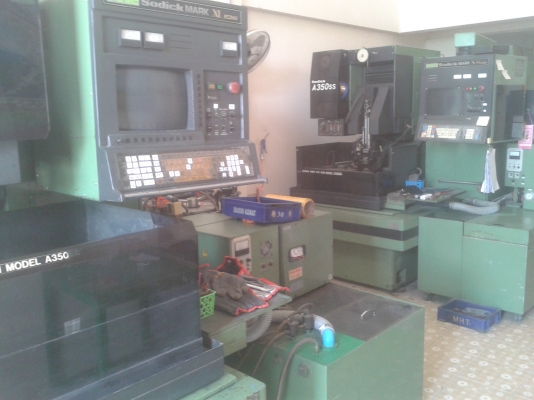 เครื่องไวร์คัท Sodick a350 ขายแพ๊คคู่ เครื่องไวร์คัท Sodick a350 ขายแพ๊คคู่