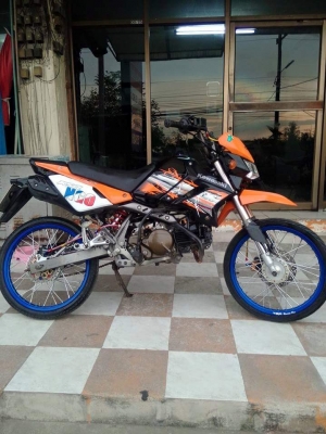 Kawasaki KSR ปี 2555 รถหล่อเท่ห์บาดใจ ขับดีฝุดๆ