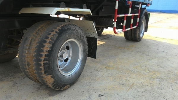 แสงฟ้าเต้นรถ///ขายรถพ่วงHINO-3M ดั้มแม่ลูก เครื่องM10C-240แรงม้า ปี2544 ยางเต็ม