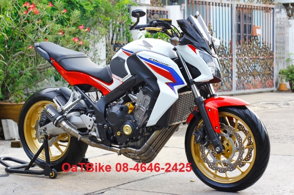 ขาย CB 650 ปี 14 สีเดิมทั้งคัน แต่งครบๆ