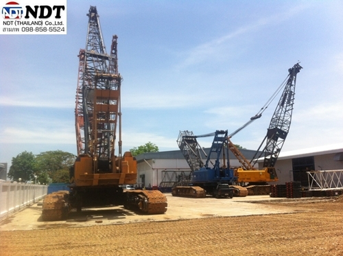 CRAWLER CRANE SUMITOMO 150 ตันครับ ถึงไทยแล้วนะ Stock NDTT มีหลายตัว ใครหาอยู่เข้ามาเลือกดูได้เลยครับ CRAWLER CRANE SUMITOMO 150 ตันครับ ถึงไทยแล้วนะ Stock NDTT มีหลายตัว ใครหาอยู่เข้ามาเลือกดูได้เลยครับ