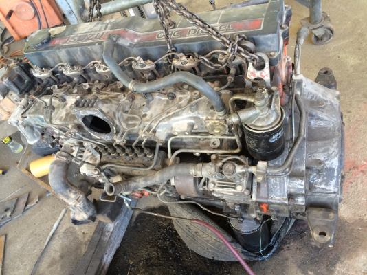 ขายเครื่อง isuzu 6HE 195 แรงม้า