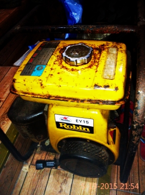 เครื่องสูบน้ำโรบิน  japan  สวยๆๆเติมน้ำมัน ใช้งานได้เลยครับ