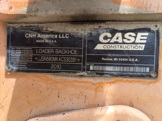 ขายด่วนรถตักหน้าขุดหลัง CASE 2wd 580M