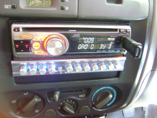 วิทยุ JVC เครื่องศูนย์ไทย MP3 CD USB