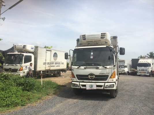 รถหกล้อตู้บรรทุก Hino FC4J 170 แรงม้า มีเครื่องทำความเย็น สภาพสวย พร้อมใช้งาน ทดลองขับได้ สนใจติดต่อ