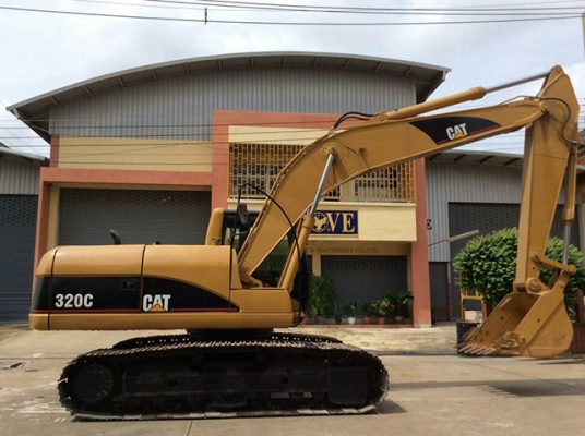 ขายด่วน รถแคทเทอพิล่า (Catterpillar) Excavator รุ่น 320C ราคาต่อรองได้
