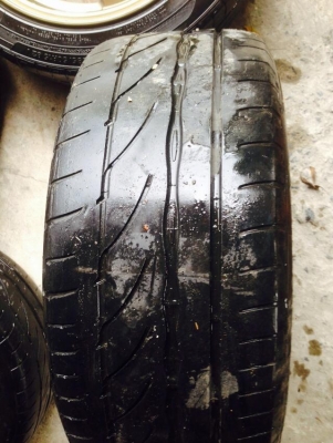 ขาย TE 37 ขอบ 15 4/100 พร้อมยาง