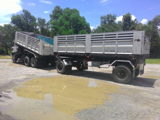 ขาย 12ล้อหัวลาก+พ่วง Mitsubishi