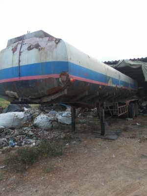 ขายหางแทงค์ 10.5 เมตร ตามสภาพ 3 เพลา