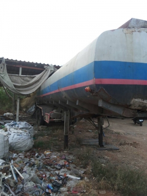 ขายหางแทงค์ 10.5 เมตร ตามสภาพ 3 เพลา